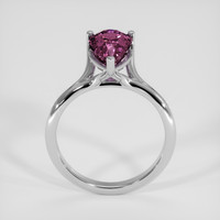 3.02 Ct. Bi Color Sapphire Ring, 18K White Gold 3