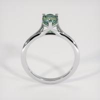 1.10 Ct. Bi Color Sapphire Ring, 18K White Gold 3