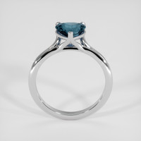 1.60 Ct. Bi Color Sapphire Ring, 18K White Gold 3