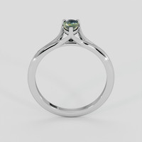 0.44 Ct. Bi Color Sapphire Ring, 18K White Gold 3