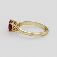 1.61 Ct. Ruby Ring, 10K Yellow Gold 4