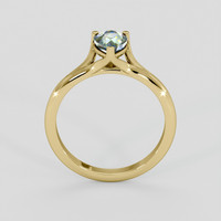 1.00 Ct. Bi Color / Parti Sapphire Ring, 10K Yellow Gold 3
