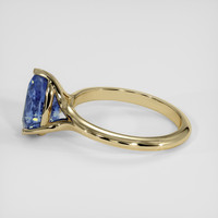 2.57 Ct. Bi Color Sapphire Ring, 14K Yellow Gold 4