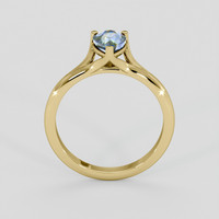 1.00 Ct. Bi Color / Parti Sapphire Ring, 14K Yellow Gold 3