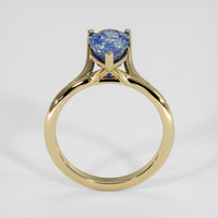 2.57 Ct. Bi Color Sapphire Ring, 18K Yellow Gold 3