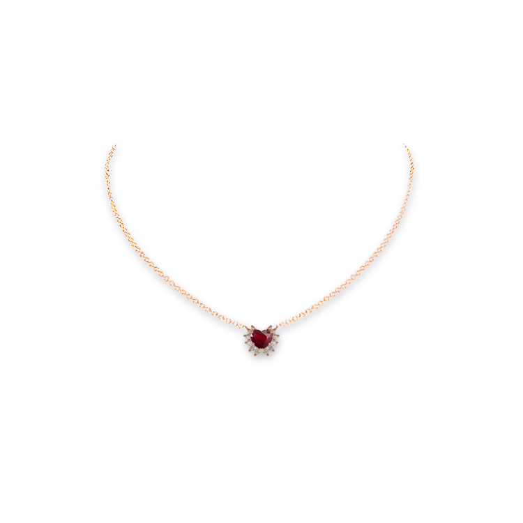 Jewelry image on model