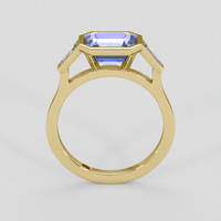 2.70 Ct. Violet Sapphire Ring, 10K Yellow Gold 3
