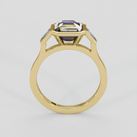 2.30 Ct. Bi Color Sapphire Ring, 14K Yellow Gold 3