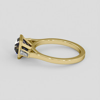 2.30 Ct. Bi Color Sapphire Ring, 14K Yellow Gold 4