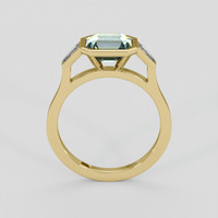 2.02 Ct. Bi Color Sapphire Ring, 14K Yellow Gold 3