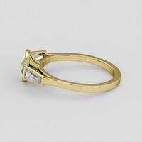 1.61 Ct. Bi Color Sapphire Ring, 14K Yellow Gold 4