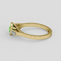 1.22 Ct. Tsavorite Garnet Ring, 18K Yellow Gold 4