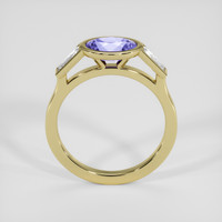1.73 Ct. Violet Sapphire Ring, 18K Yellow Gold 3
