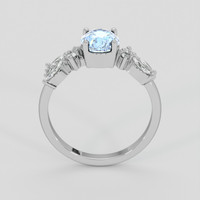1.50 Ct. Blue Sapphire Ring, Platinum 950 3