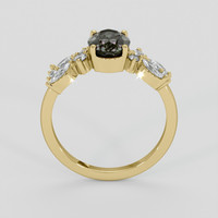 1.69 Ct. Bi Color Sapphire Ring, 18K Yellow Gold 3