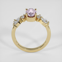 1.62 Ct. Pinkish Purple Sapphire Ring, 18K Yellow Gold 3