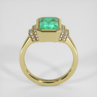 2.38 Ct. Emerald Ring, 18K Yellow Gold 3