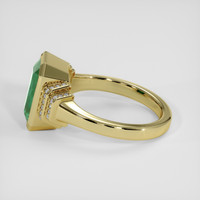 2.38 Ct. Emerald Ring, 18K Yellow Gold 4