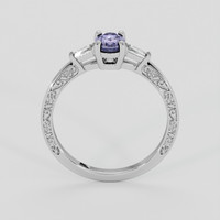 0.48 Ct. Greyish Violet Spinel Ring, Silver 3