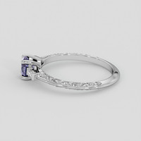 0.48 Ct. Greyish Violet Spinel Ring, Silver 4