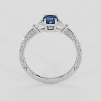 0.76 Ct. Bi Color Sapphire Ring, 14K White Gold 3