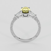 1.78 Ct. Bi Color Sapphire Ring, 18K White Gold 3