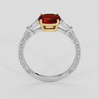 1.40 Ct. Ruby Ring, 14K Yellow & White 3