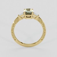 1.12 Ct. Bi Color Sapphire Ring, 10K Yellow Gold 3