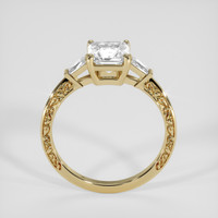 1.90 Ct. White Zircon Ring, 18K Yellow Gold 3