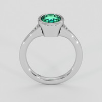 1.18 Ct. Emerald Ring, Platinum 950 3