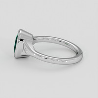 1.18 Ct. Emerald Ring, Platinum 950 4
