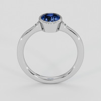 1.27 Ct. Blue Sapphire Ring, Platinum 950 3