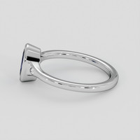 1.27 Ct. Blue Sapphire Ring, Platinum 950 4