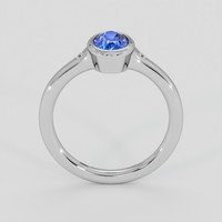 1.28 Ct. Blue Sapphire Ring, Platinum 950 3
