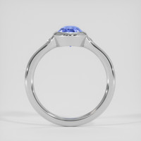 2.01 Ct. Blue Sapphire Ring, Silver 3