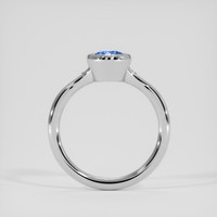 2.12 Ct. Blue Sapphire Ring, Silver 3