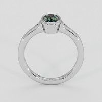 1.02 Ct. Green Sapphire Ring, 10K White Gold 3