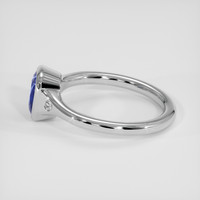 1.35 Ct. Blue Sapphire Ring, 14K White Gold 4