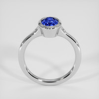 1.73 Ct. Blue Sapphire Ring, 14K White Gold 3
