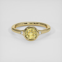 1.23 Ct. Yellow Sapphire Ring, 10K Yellow Gold 1