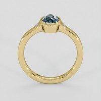 1.02 Ct. Bi Color / Parti Sapphire Ring, 10K Yellow Gold 3
