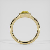 1.23 Ct. Yellow Sapphire Ring, 18K Yellow Gold 3