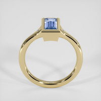 1.31 Ct. Blue Sapphire Ring, 18K Yellow Gold 3