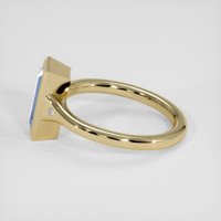 1.31 Ct. Blue Sapphire Ring, 18K Yellow Gold 4