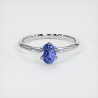0.99 Ct. Blue Sapphire Ring, Platinum 950 1