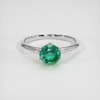 1.68 Ct. Emerald Ring, Platinum 950 1