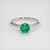 1.55 Ct. Emerald Ring, Platinum 950 1