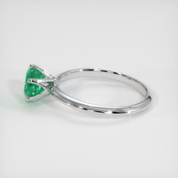 1.13 Ct. Emerald Ring, Platinum 950 4