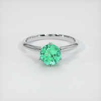 1.78 Ct. Emerald Ring, Platinum 950 1
