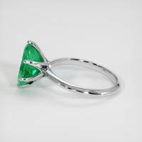 2.58 Ct. Emerald Ring, Platinum 950 4